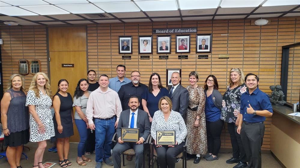 Kolb Middle School Celebrated at RUSD Board Meeting!